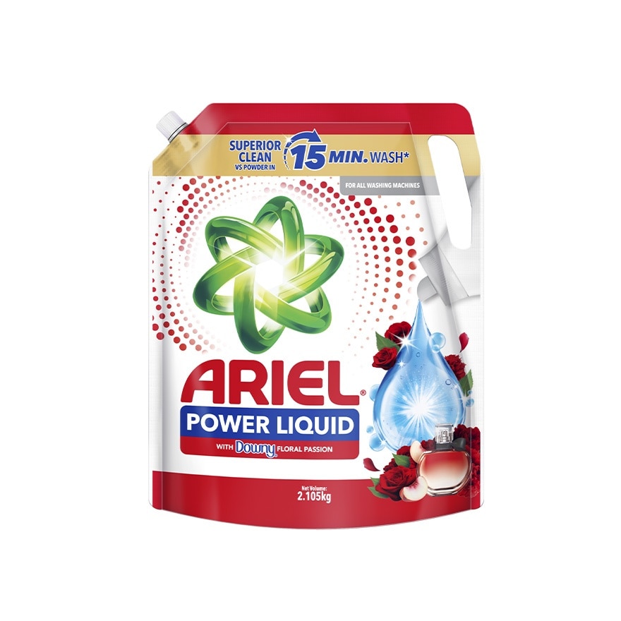 ARIEL Liquid Detergent Floral Passion 2.105kg Refill