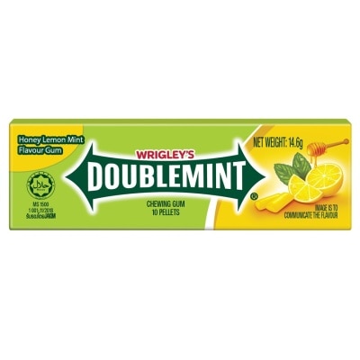 WRIGLEY DOUBLEMINT Honey Lemon Pellet 10s