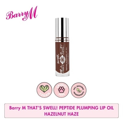 BARRY M BARRY M Thats Swell Peptide Plumping Lip Oil Hazelnut Haze