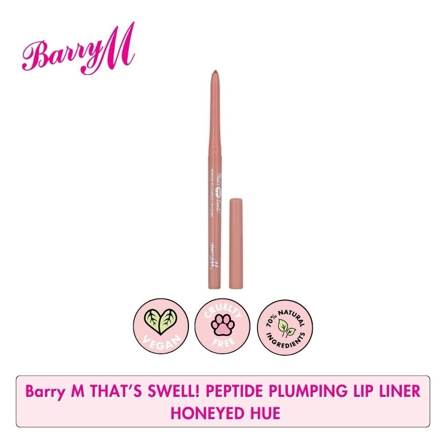 BARRY M Thats Swell Peptide Plumping Lip Liner Honeyed Hue