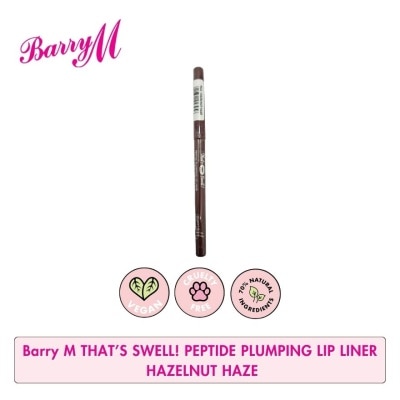 BARRY M BARRY M Thats Swell Peptide Plumping Lip Liner Hazelnut Haze