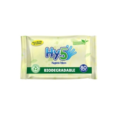 HY5 HY5 Hygienic Biodegradable Wipes