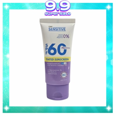 DR SENSITIVE DR SENSITIVE Tinted Sunscreen SPF60++++ Shade 2 40ml