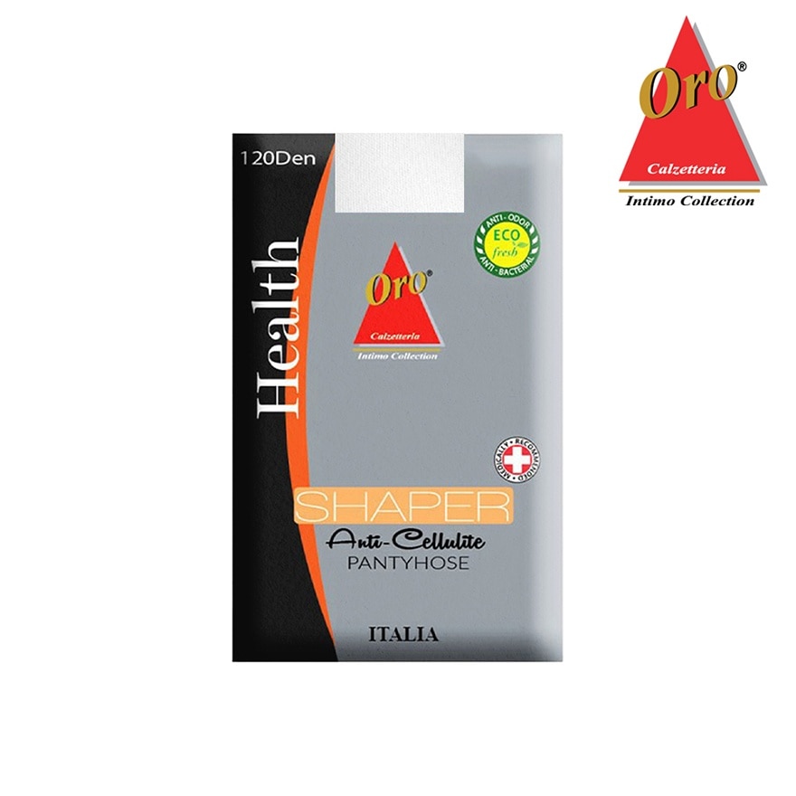 ORO Shaper Anti Cellulite Pantyhose White