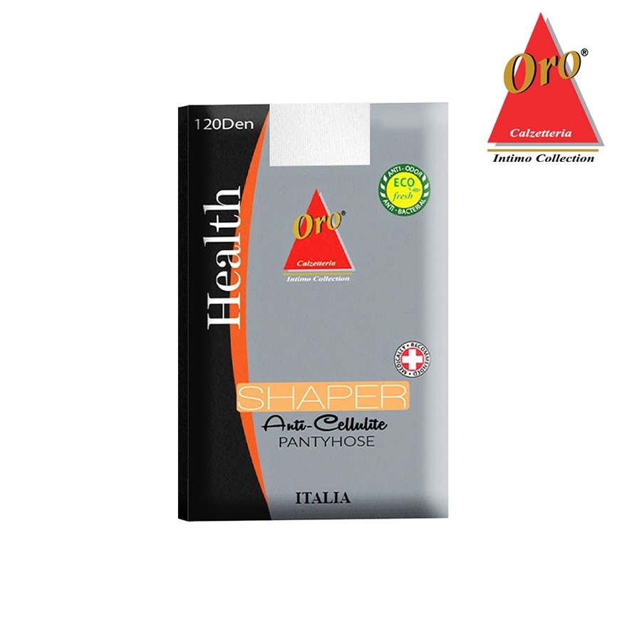 ORO Shaper Anti Cellulite Pantyhose White