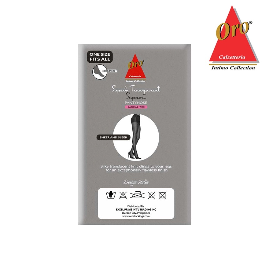 ORO Intimo 3 Pairs Sperb Transparent Support