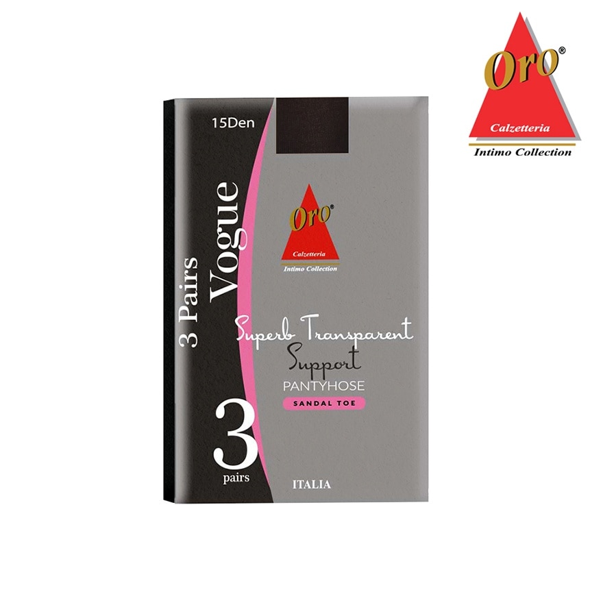 ORO 3 Pairs Superb Transparent Support