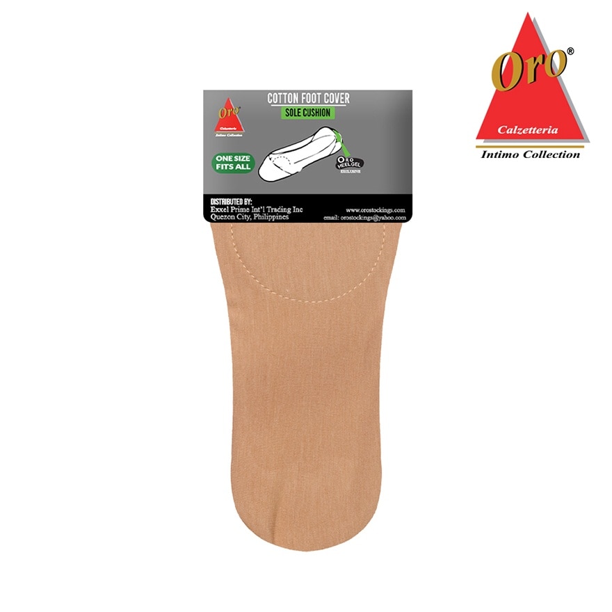 ORO 3 Pairs Cotton Foot Cover