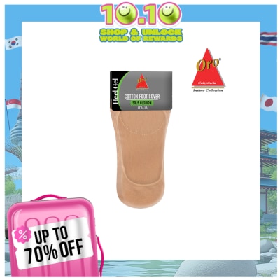 ORO INTIMO ORO 3 Pairs Cotton Foot Cover