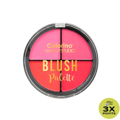 COLORINA COLORINA Makeupstudio Blush Palette Rosy Radiance