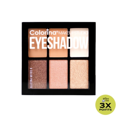 COLORINA COLORINA Makeupstudio Eyeshadow Palette 01 Nudes