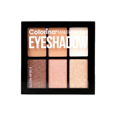 COLORINA COLORINA Makeupstudio Eyeshadow Palette 01 Nudes