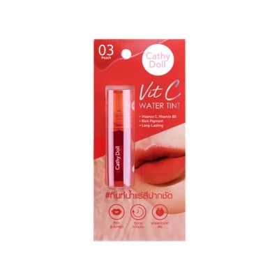 CATHY DOLL CATHY DOLL Vit C Water Tint 03 Peach 2.7g