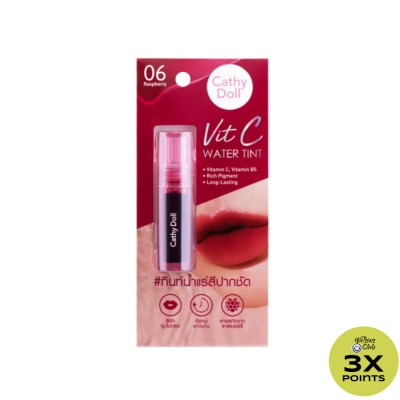 CATHY DOLL CATHY DOLL Vit C Water Tint 06 Raspberry 2.7g