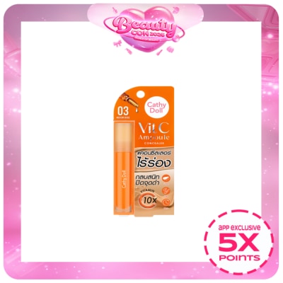 CATHY DOLL - CATHY DOLL Vit C Ampoule Concealer 4.1g 03 Medium Beige