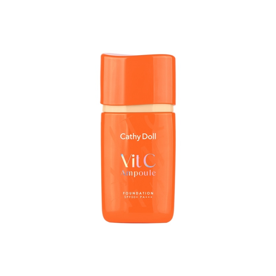 CATHY DOLL Vit C Ampoule Foundation SPF50 PA+++ #03 Medium Beige