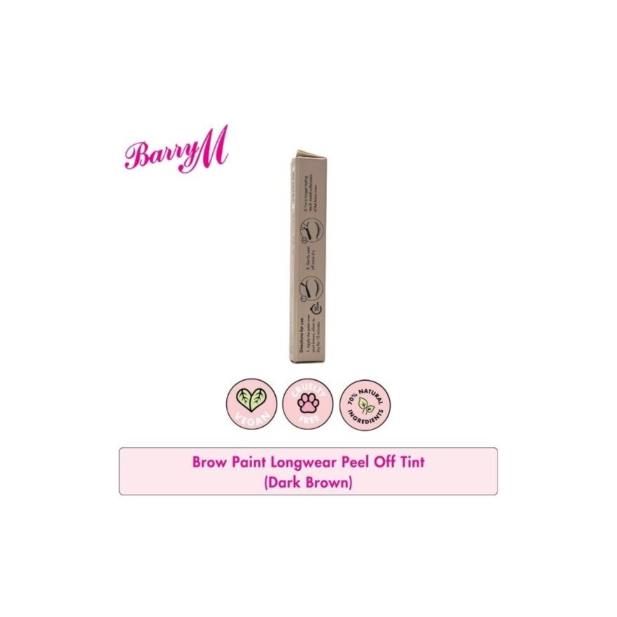 BARRY M Brow Paint Longwear Off Tint Dark Brown