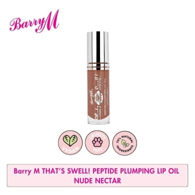 BARRY M BARRY M Thats Swell Peptide Plumping Lip Oil Nude Nectar