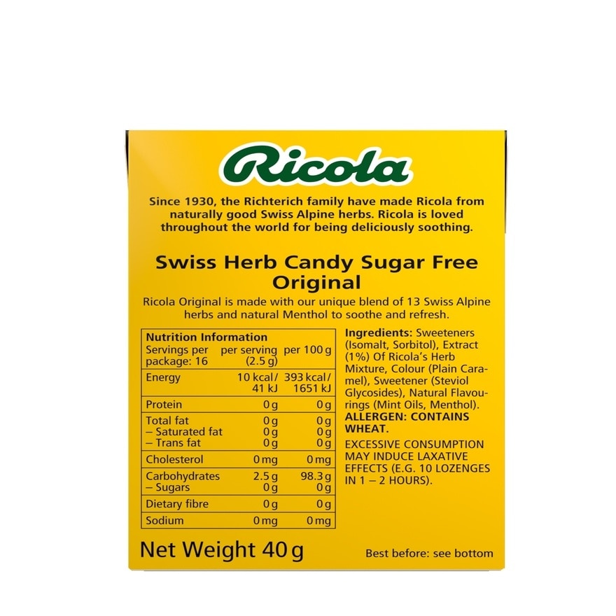 RICOLA Original Herb 40g