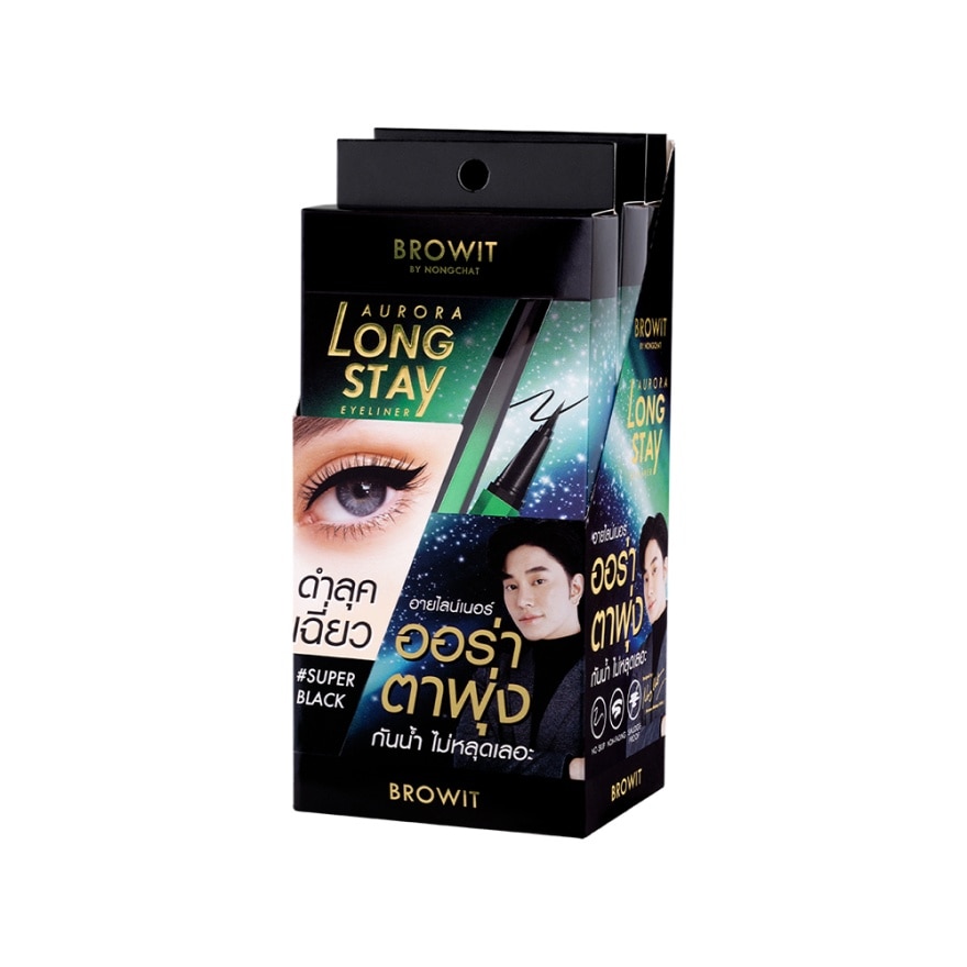 BROW IT Aurora Long Stay Eyeliner Super Black 0.5g