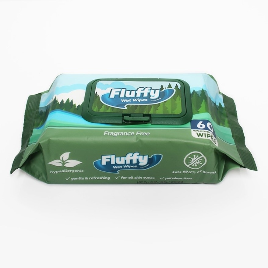 FLUFFY Wet Wipes Essentials 60s