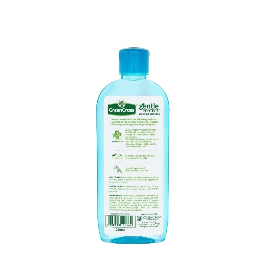 GREEN CROSS Gentle Protect No-Sting Sanitizer 250ml