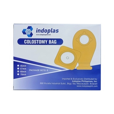 INDOPLAS INDOPLAS Colostomy Bag 60mm