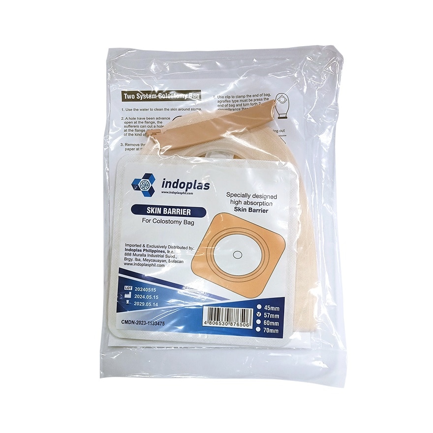 INDOPLAS Colostomy Bag 57mm