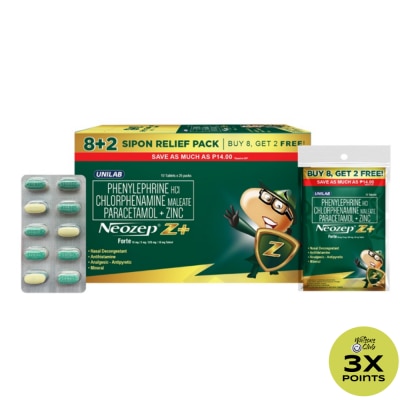 NEOZEP Z PLUS NEOZEP Z+ 8+2 Promo Pack