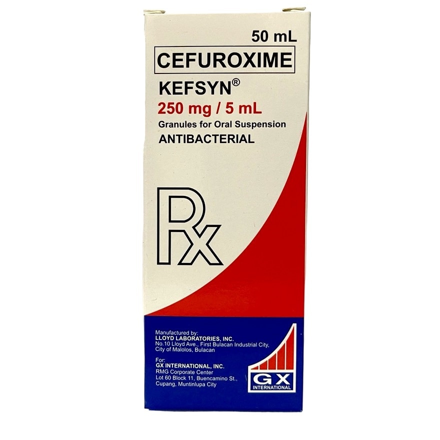 KEFSYN 250mg/5mL Granules for Oral Suspension x 50mL [PRESCRIPTION REQUIRED]