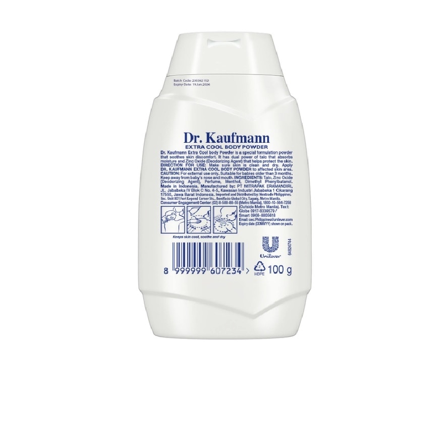 DR KAUFMANN Extra Cool Powder 100g