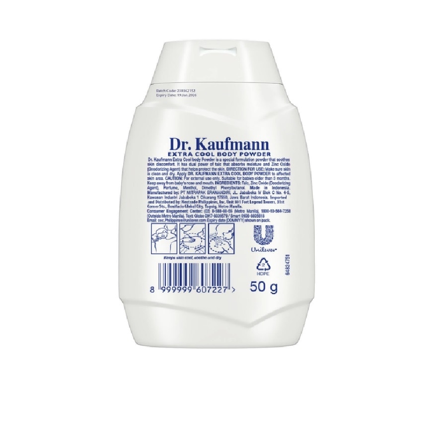 DR KAUFMANN Extra Cool Powder 50g