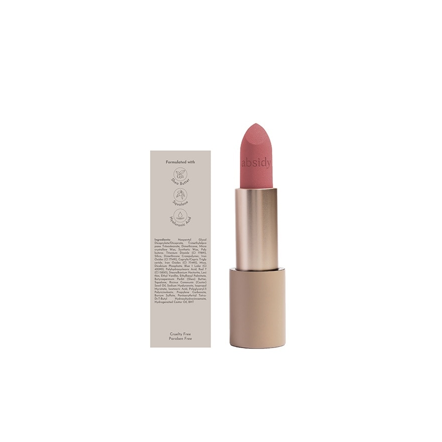 ABSIDY Cashmere Kiss Matte Lipstick Macaron 3 2g