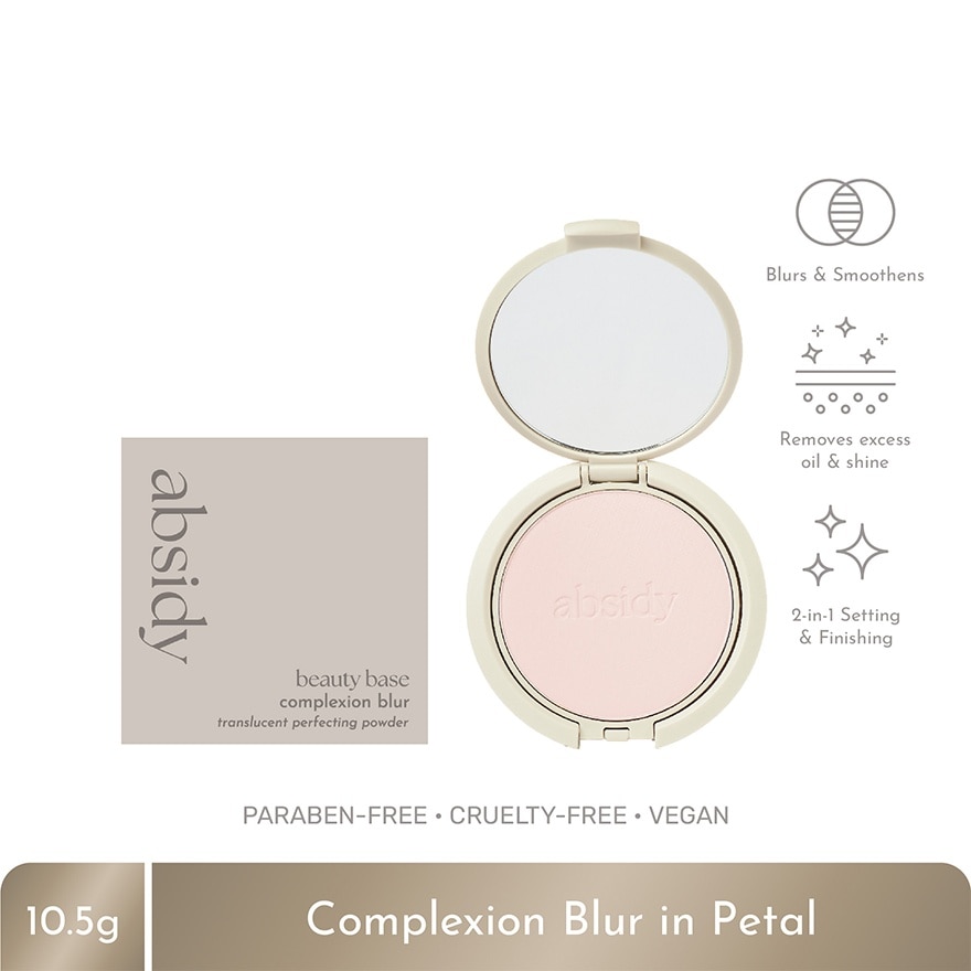 ABSIDY Complexion Blur Translucent Perfecting Powder Petal 10.5g