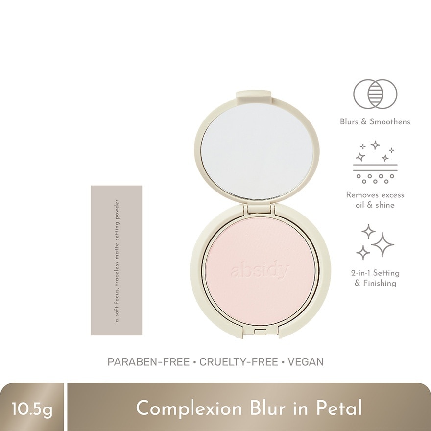 ABSIDY Complexion Blur Translucent Perfecting Powder Petal 10.5g