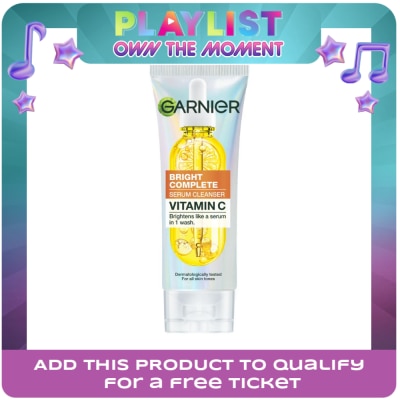 GARNIER - GARNIER Bright Complete Vitamin C Serum Cleanser 100ml