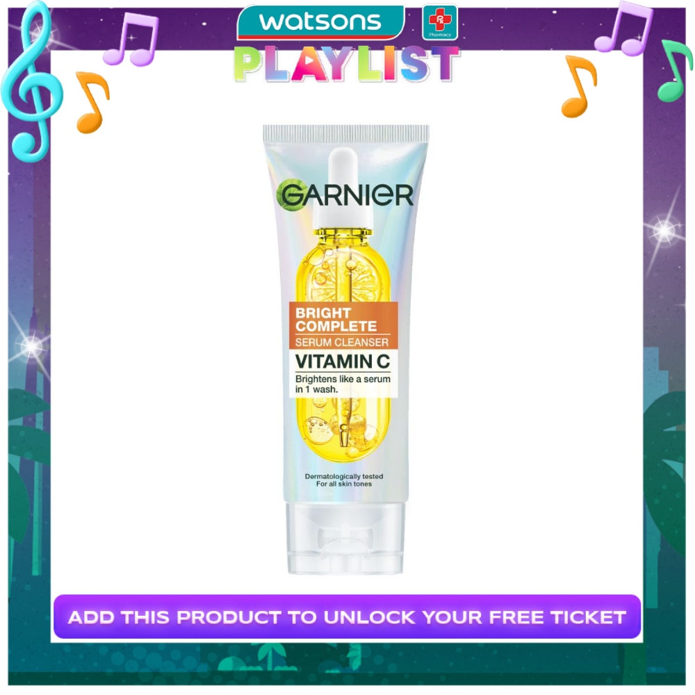 GARNIER Bright Complete Vitamin C Serum Cleanser 100ml