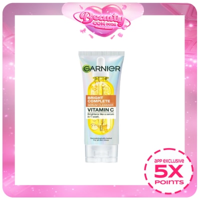 GARNIER - GARNIER Bright Complete Vitamin C Serum Cleanser 100ml