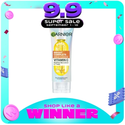 GARNIER - GARNIER Bright Complete Vitamin C Serum Cleanser 100ml image