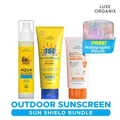 LUXE ORGANIX LUXE ORGANIX Outdoor Sunscreen Bundle