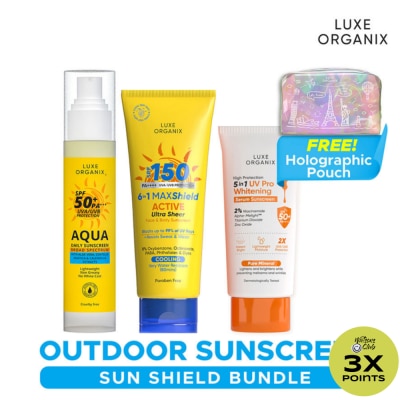 LUXE ORGANIX LUXE ORGANIX Outdoor Sunscreen Bundle