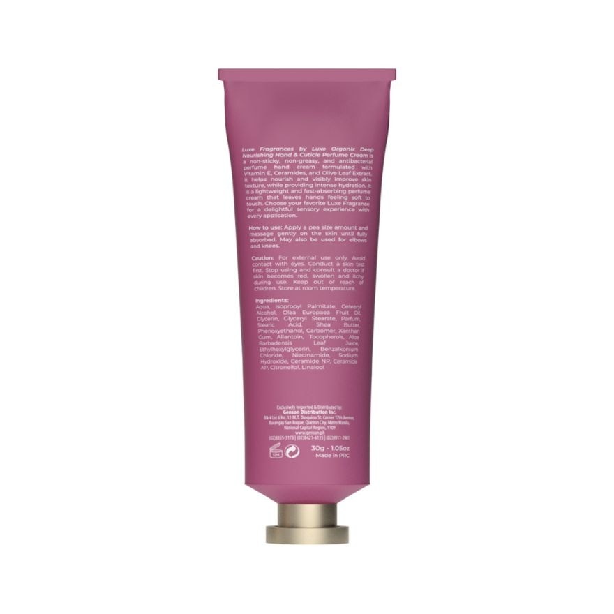 LUXE ORGANIX Dreamy Bliss Perfume Hand Cream 30g