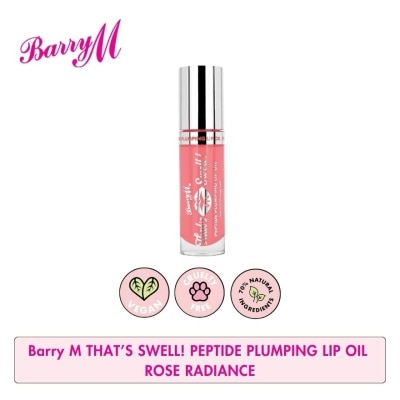 BARRY M BARRY M Thats Swell Peptide Plumping Lip Oil Rose Radiance