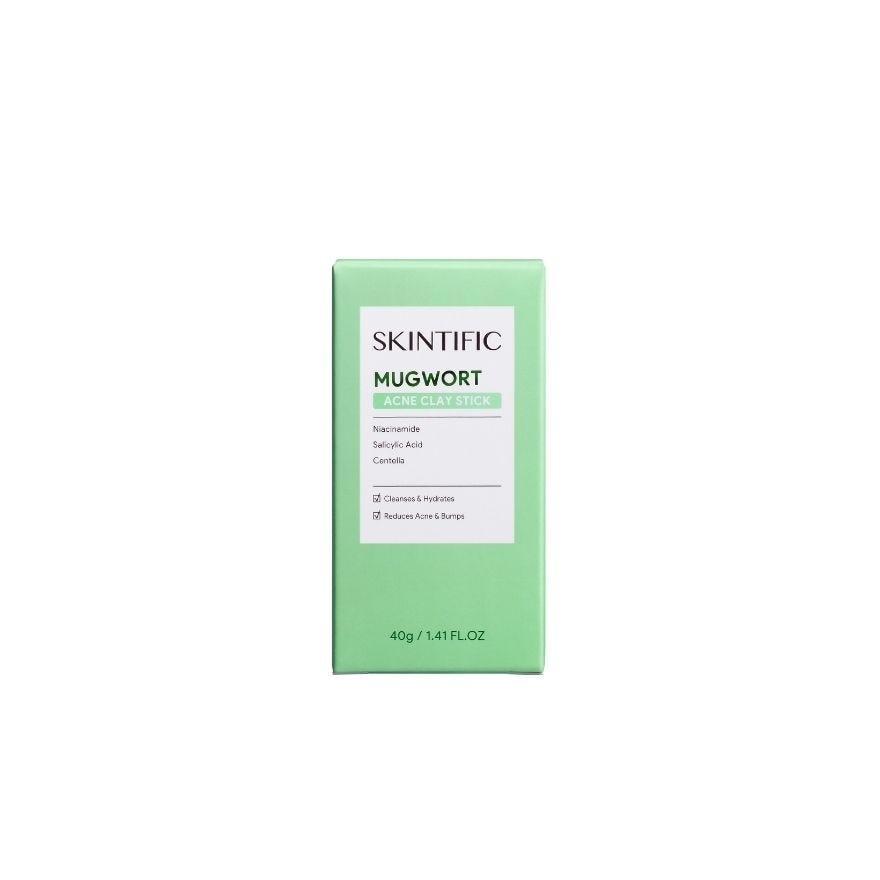 SKINTIFIC Mugwort Acne Clay Stick 40g