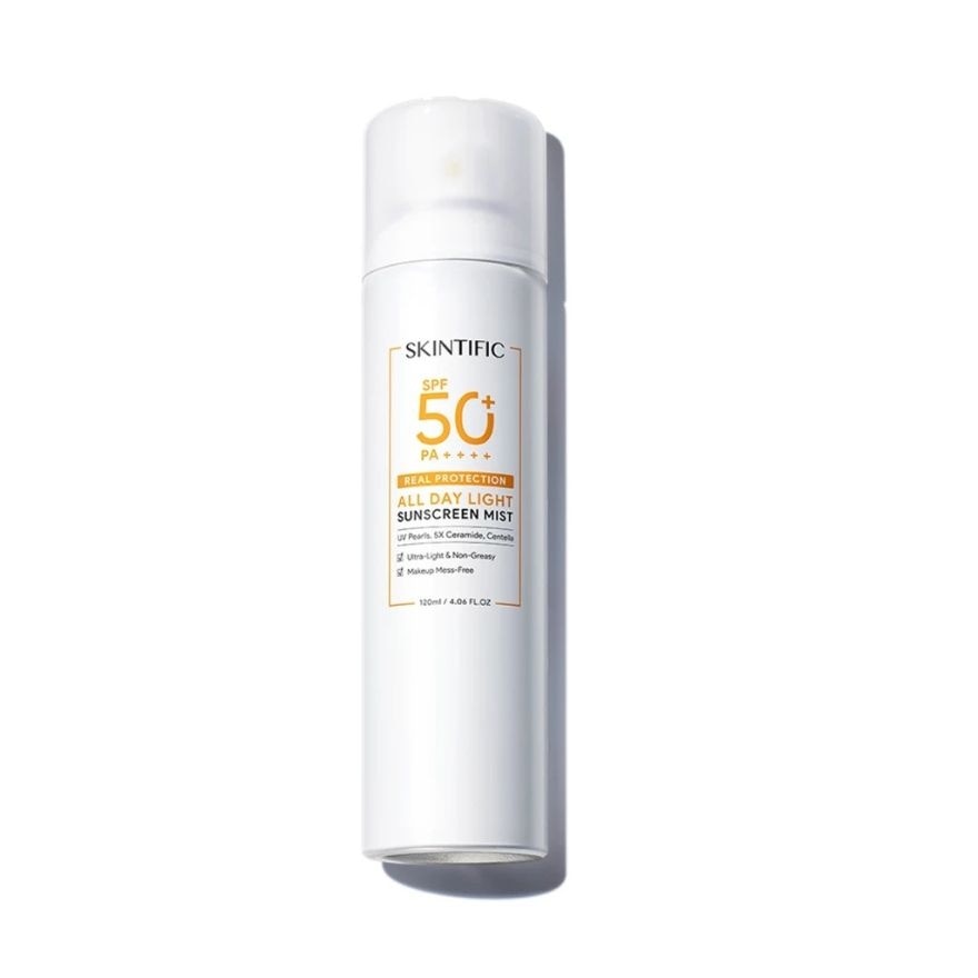 SKINTIFIC All Day Light Sunscreen Mist 120ml