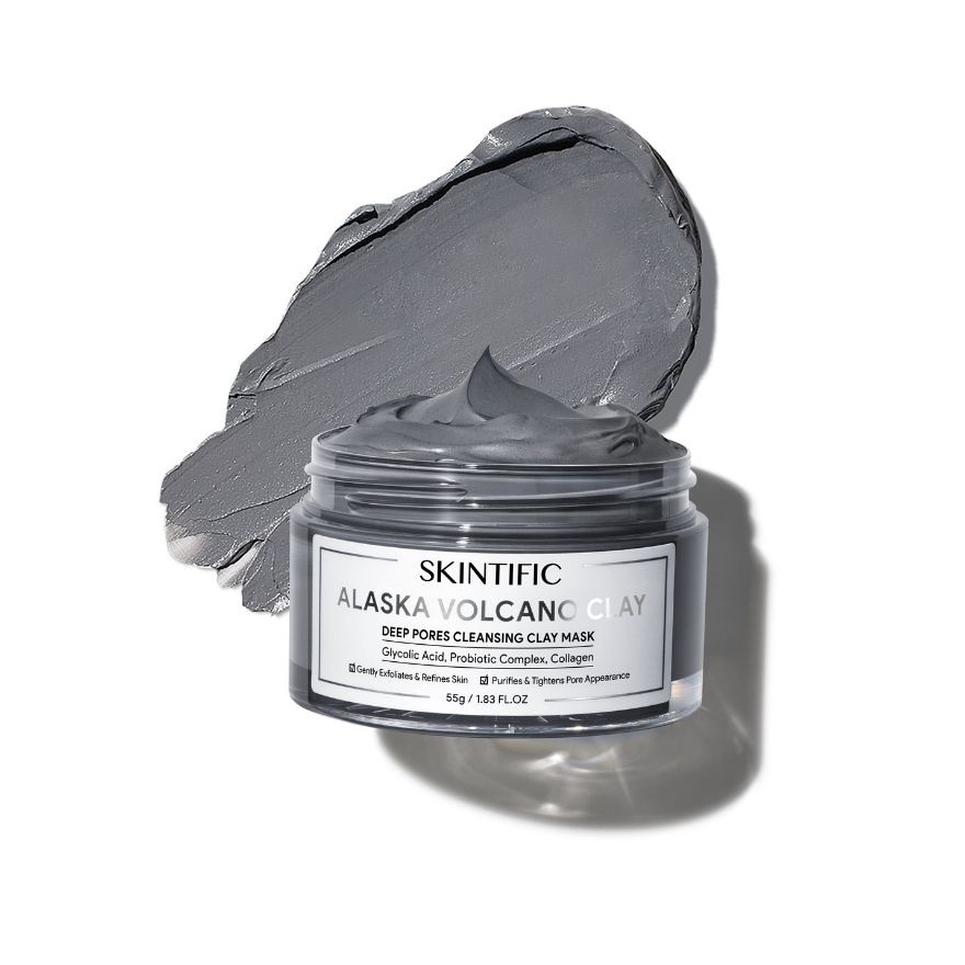 SKINTIFIC Alaska Volcano Clay Mask 55g