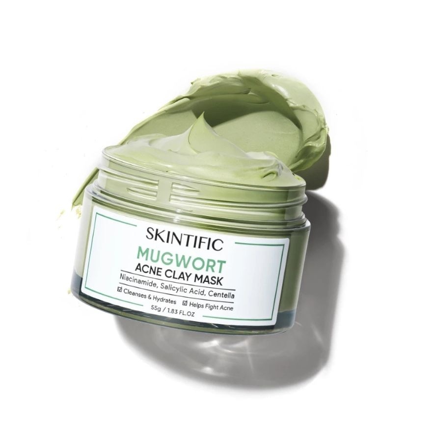 SKINTIFIC Mugwort Clay Mask 55g