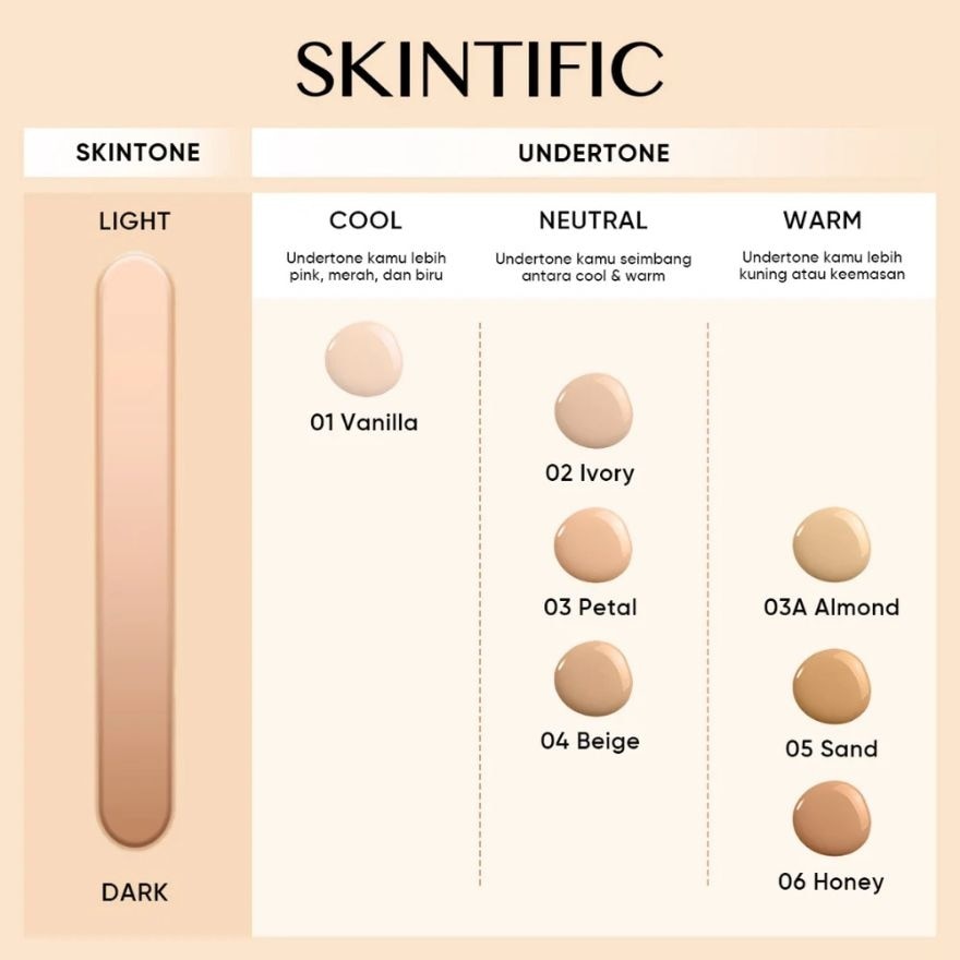 SKINTIFIC AP Cushion 01 Vanilla 11g