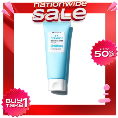 SKINTIFIC SKINTIFIC 5X Low PH Cleanser 80ml