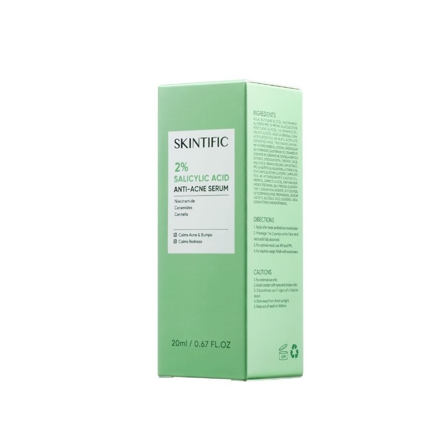 SKINTIFIC 2% Salicylic Serum 20ml